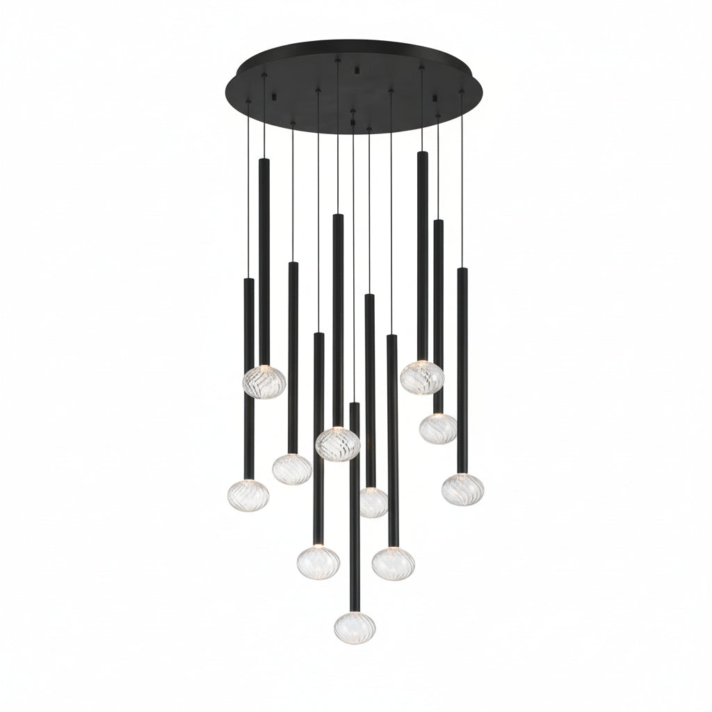 Soffio Round LED Chandelier
