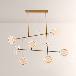 Mandel Linear Chandelier