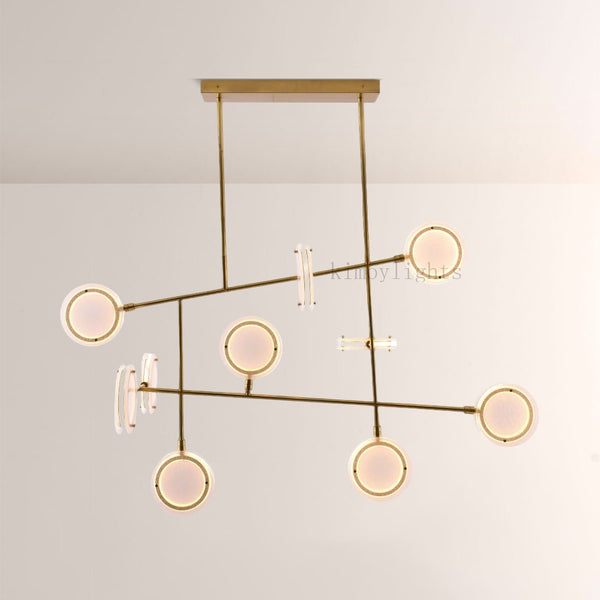 Mandel Linear Chandelier