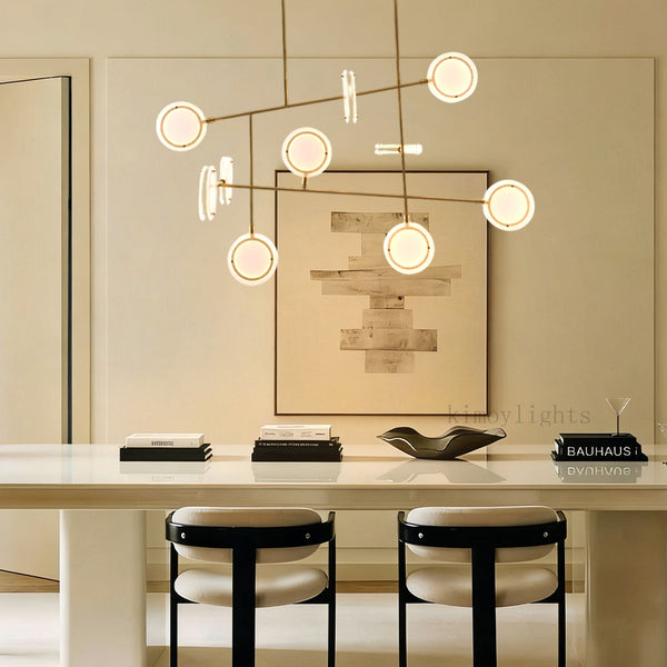 Mandel Linear Chandelier
