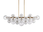 Mandoza Linear Chandelier -kimoylights