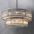 Mara Two-Tier Luxury Round Chandelier 60''