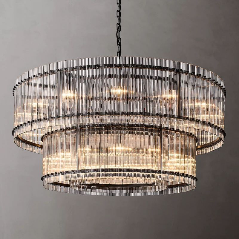Mara Two-Tier Luxury Round Chandelier 60''
