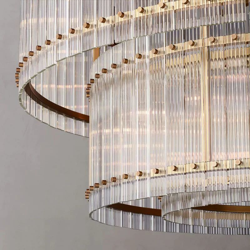 Mara Two-Tier Luxury Round Chandelier 60''
