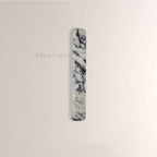 MarbleGlow Linear Slab Marble Wall Sconce