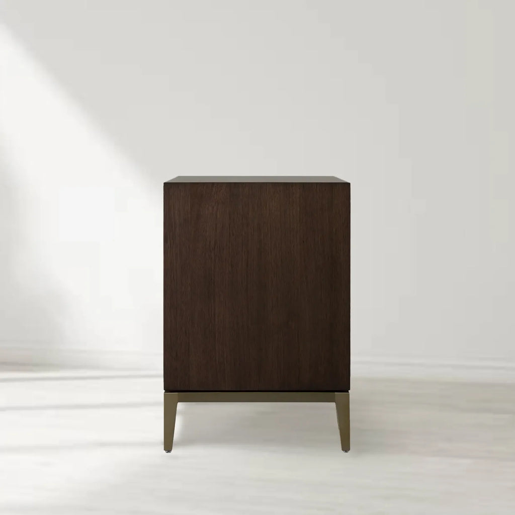 Marlow Shagreen Embossed Nightstand