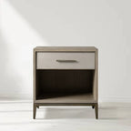 Marlow Shagreen Embossed Nightstand