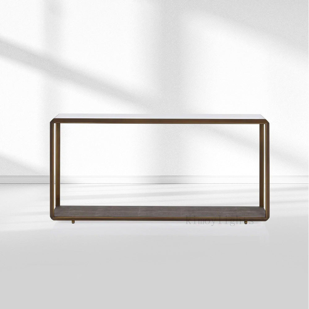 Max Glass Console Table,luxury interior decor focal point,living room ...