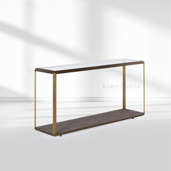 Max Glass Console Table