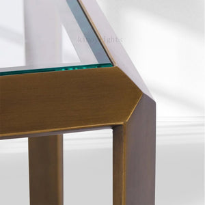 Max Glass Console Table