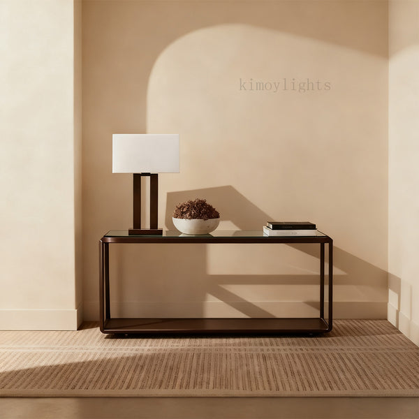 Max Glass Console Table