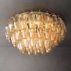 Merry Clear Glass Flushmount 22‘’