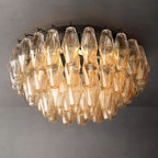 Merry Clear Glass Flushmount 22‘’