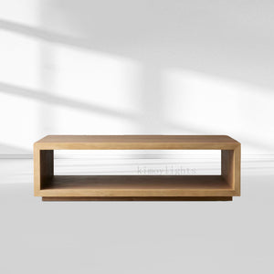 Mihaela Coffee Table in Vin Alb