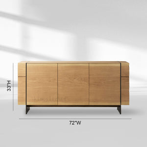 Mihaela Oak Sideboard