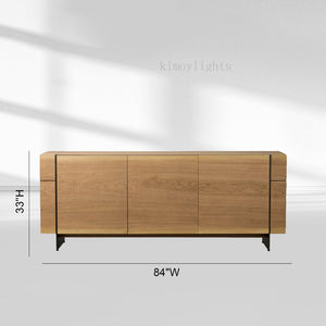 Mihaela Oak Sideboard