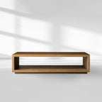 Mihaela Coffee Table in Vin Alb