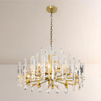 Brous Prism Round Chandelier 36"