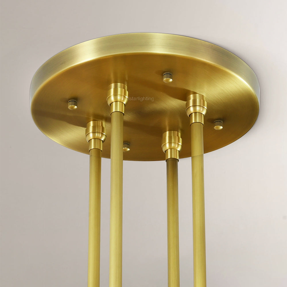 Niko Wine-Glass Round 2-Tier Chandelier 60''