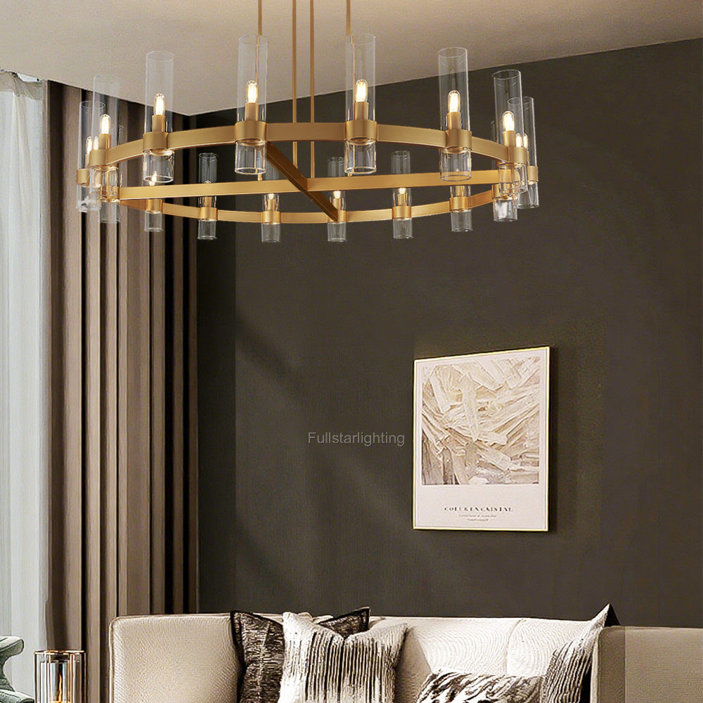 Rachel Round Chandelier 48''
