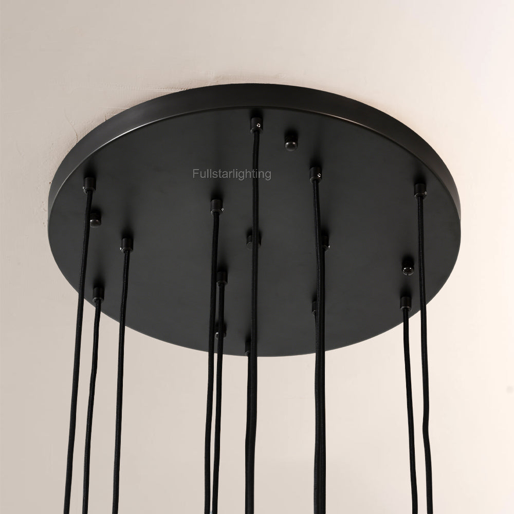 Harry Modern Round Chandelier 18"