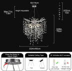 Modern Crystal Chandelier For Dining Room - kimoylights