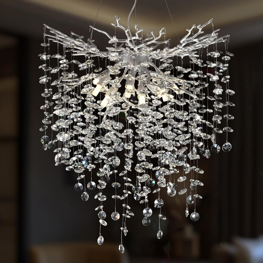Modern Crystal Chandelier For Dining Room - kimoylights