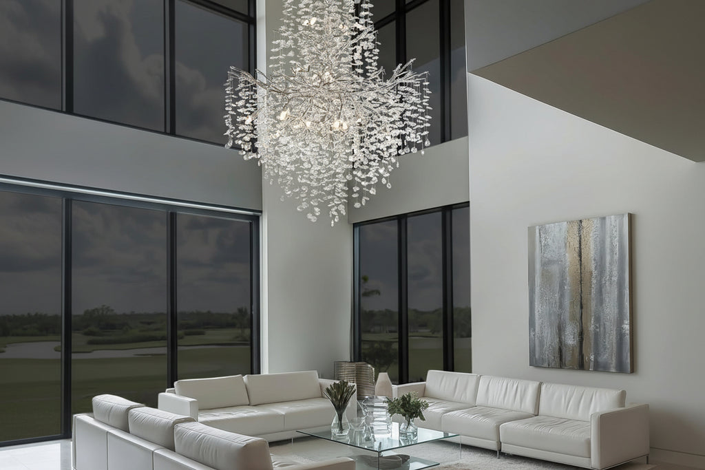 Modern Crystal Chandelier For Dining Room - kimoylights