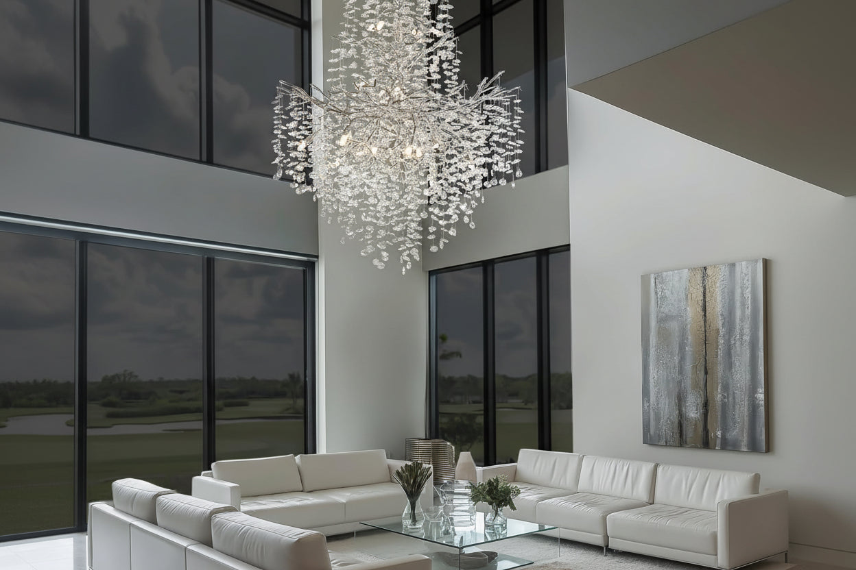 Modern Crystal Chandelier For Dining Room - kimoylights