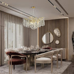 Modern Tree Branch Crystal Chandelier 55"L 30"D 40"D - kimoylights
