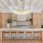 Modern Tree Branch Crystal Chandelier 55"L 30"D 40"D -kimoylights