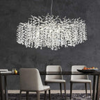 Modern Tree Branch Crystal Chandelier 55"L 30"D 40"D -kimoylights
