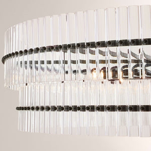 Mallory Crystal Round Chandlier