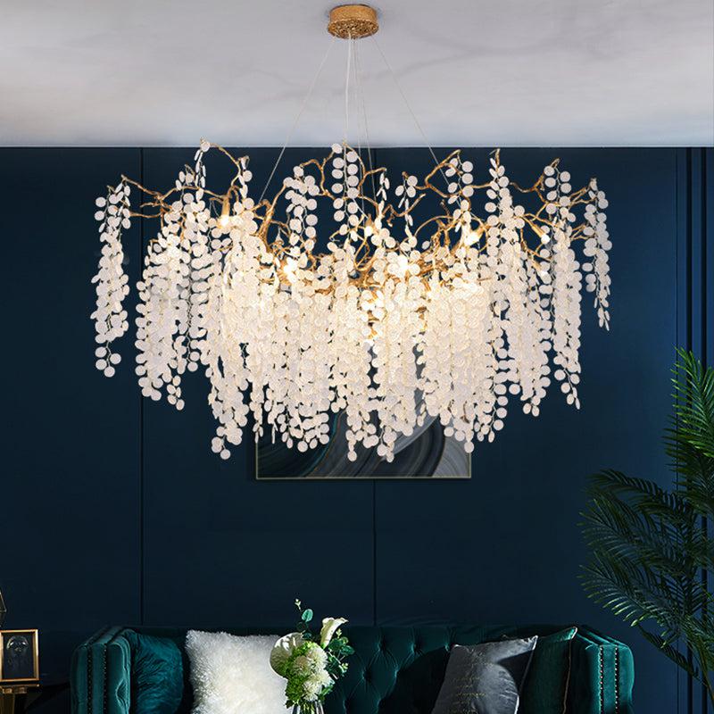 Monroe Modern Linear Branch Chandelier - Kimoylights
