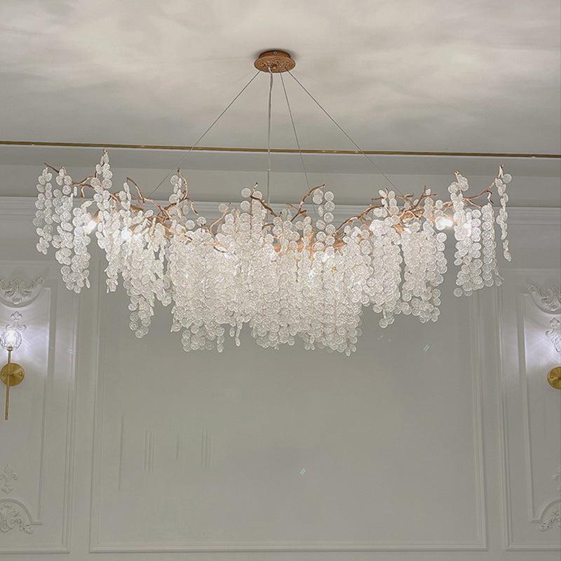 Monroe Modern Linear Branch Chandelier - Kimoylights