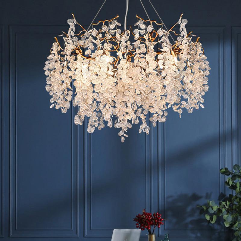 Monroe Modern Round Branch Chandelier - Kimoylights