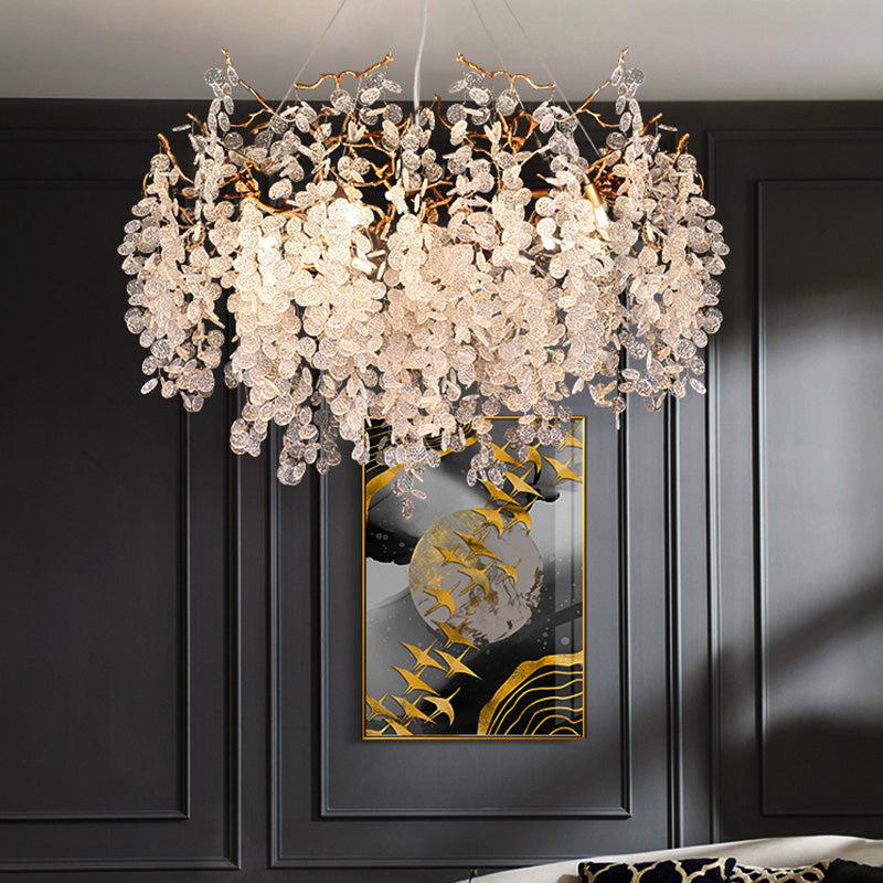 Monroe Modern Round Branch Chandelier -Kimoylights