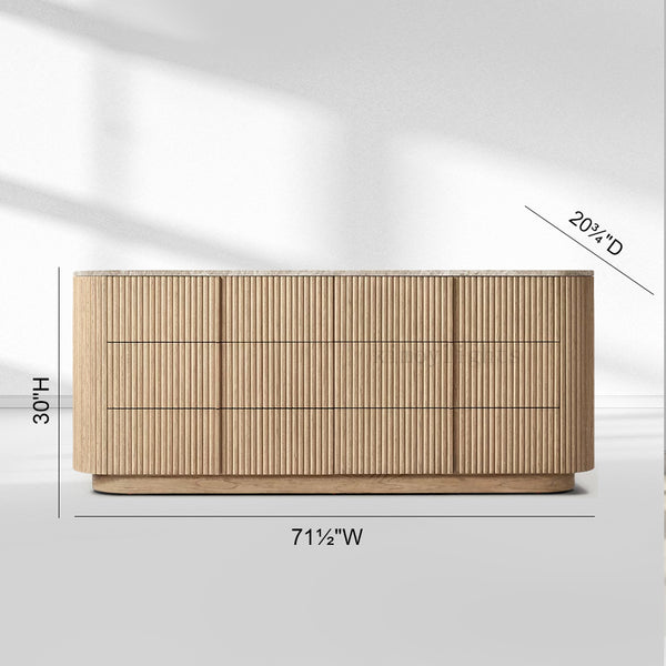 MulRegal Emperador 6-Drawer Dresser