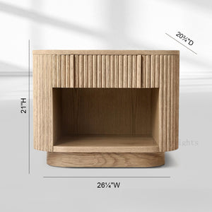 MulRegal Emperador Open Nightstand