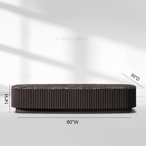 MulRegal Emperador Plinth Coffee Table