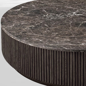 MulRegal Emperador Plinth Round Coffee Table