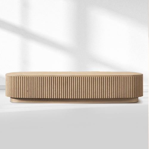 MulRegal Oak Wood Coffee Table