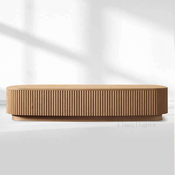 MulRegal Oak Wood Coffee Table