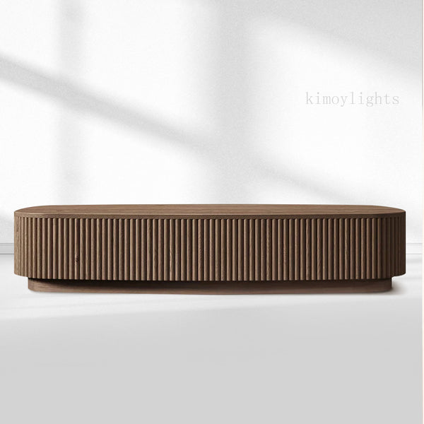 MulRegal Oak Wood Coffee Table