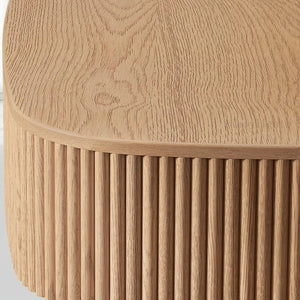 MulRegal Oak Wood Coffee Table