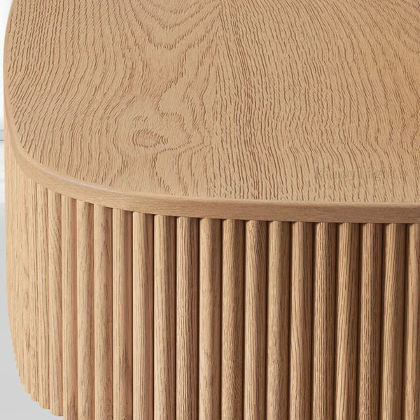 MulRegal Oak Wood Coffee Table