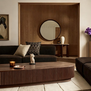 MulRegal Oak Wood Coffee Table