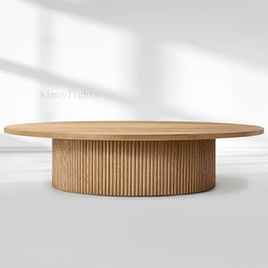 MulRegal Pedestal Round Coffee Table