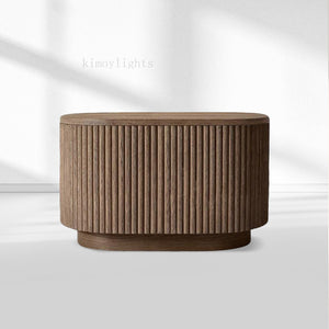 MulRegal Rectangular Wood Side Table