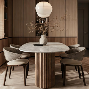 MulRegal Stone Rectangular Dining Table